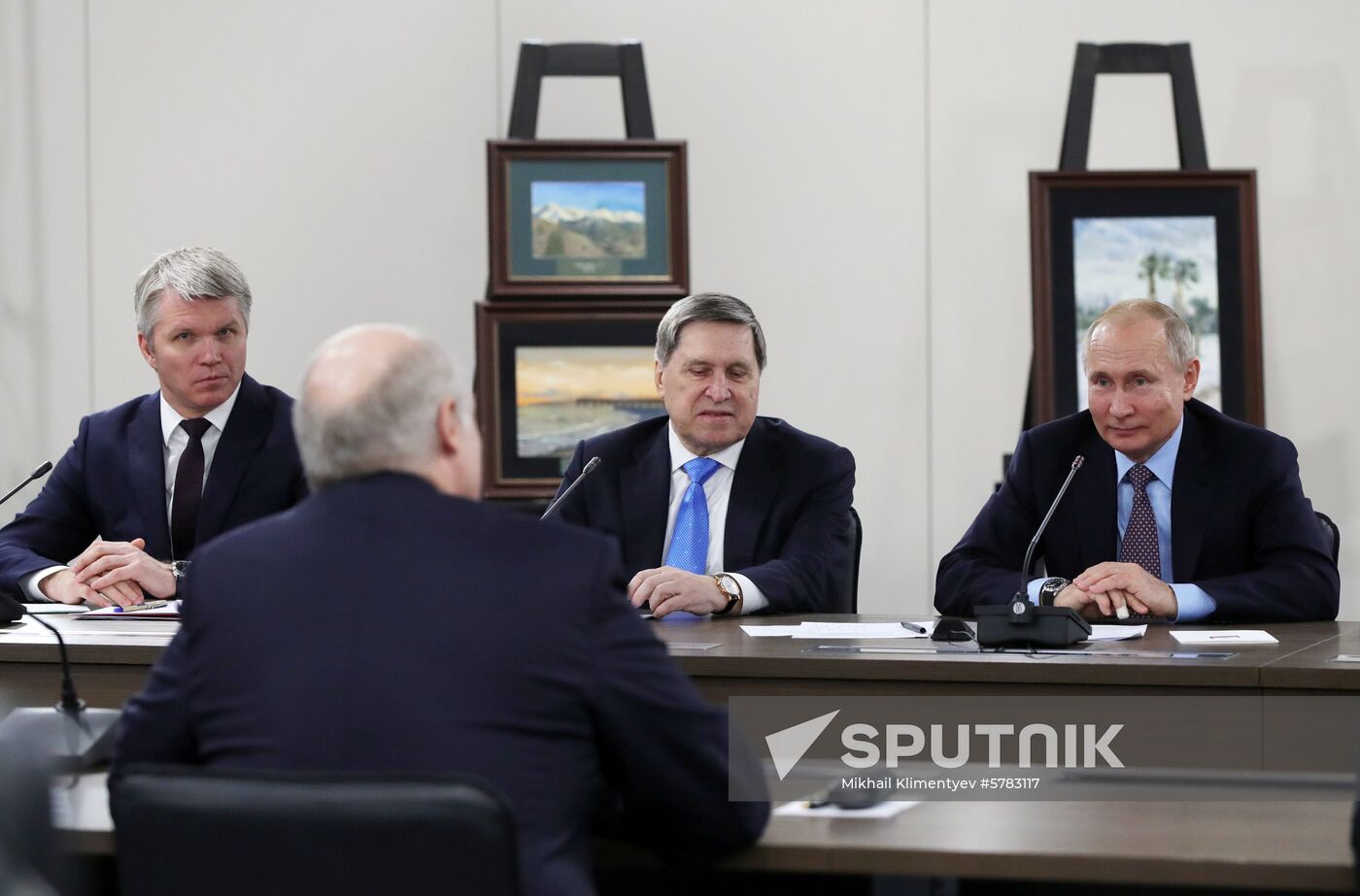 President Vladimir Putin's working trip to Sochi