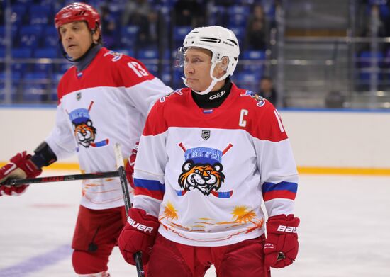 President Vladimir Putin's working trip to Sochi