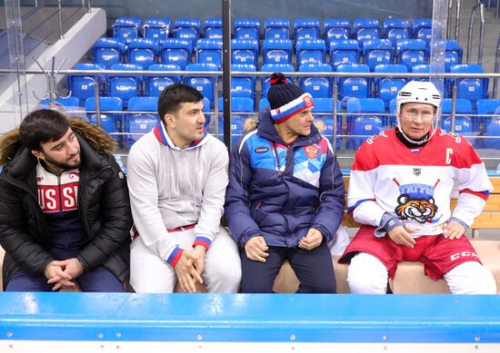 President Vladimir Putin's working trip to Sochi