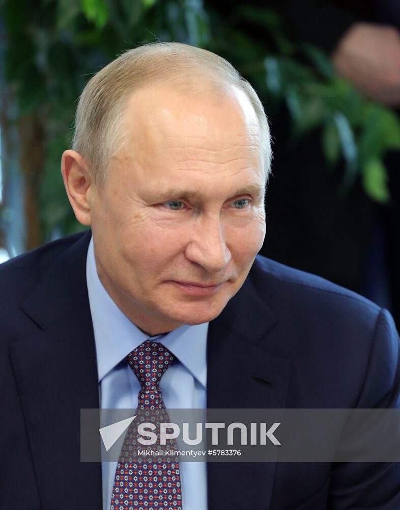 President Vladimir Putin's working trip to Sochi