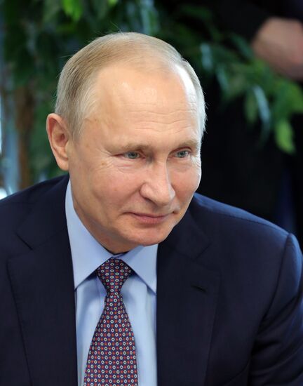 President Vladimir Putin's working trip to Sochi