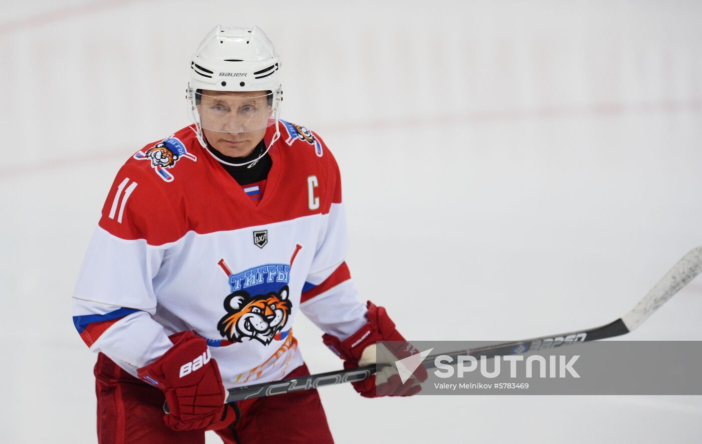 President Vladimir Putin's working trip to Sochi
