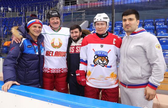 President Vladimir Putin's working trip to Sochi