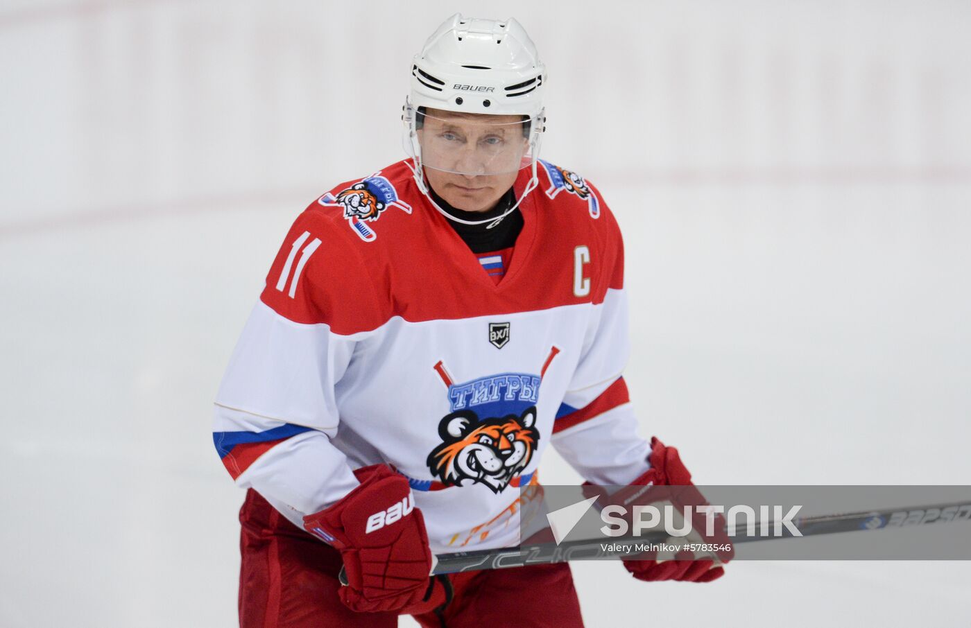 Russia Putin Lukashenko Ice Hockey