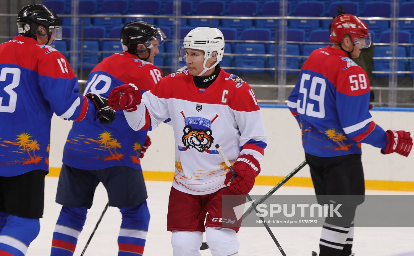 President Vladimir Putin's working trip to Sochi