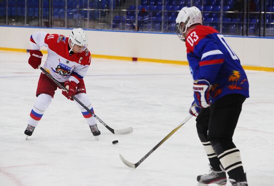 President Vladimir Putin's working trip to Sochi