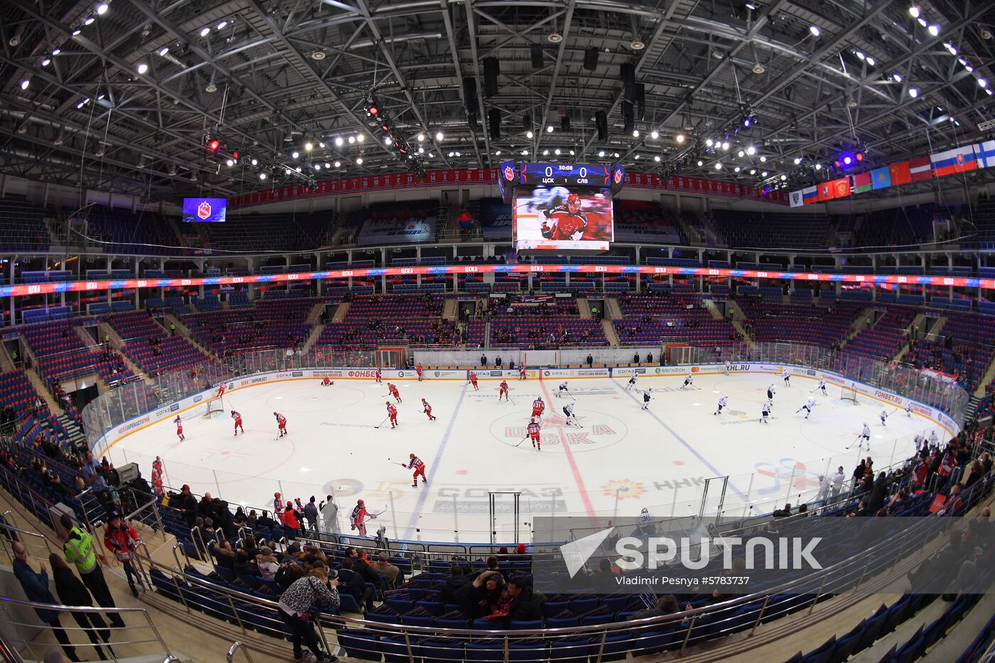 Russia Ice Hockey CSKA - Slovan