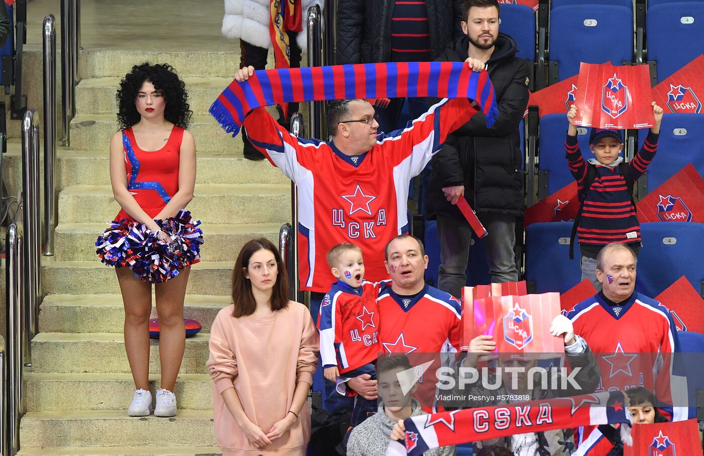 Russia Ice Hockey CSKA - Slovan