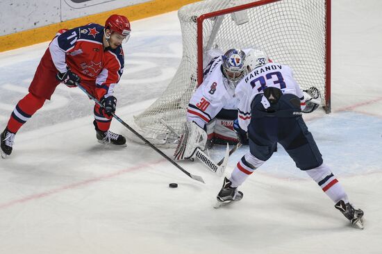 Russia Ice Hockey CSKA - Slovan