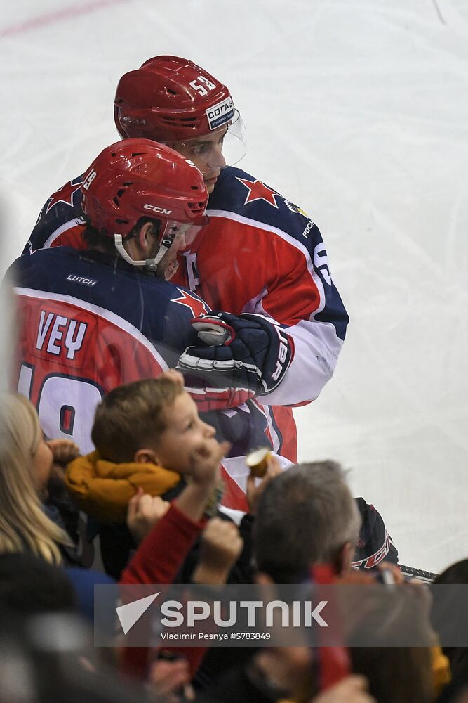 Russia Ice Hockey CSKA - Slovan