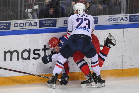 Russia Ice Hockey CSKA - Slovan