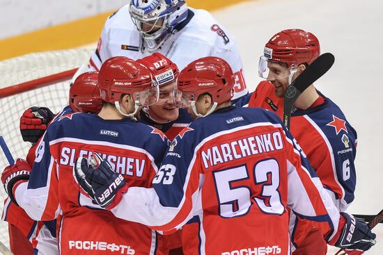 Russia Ice Hockey CSKA - Slovan