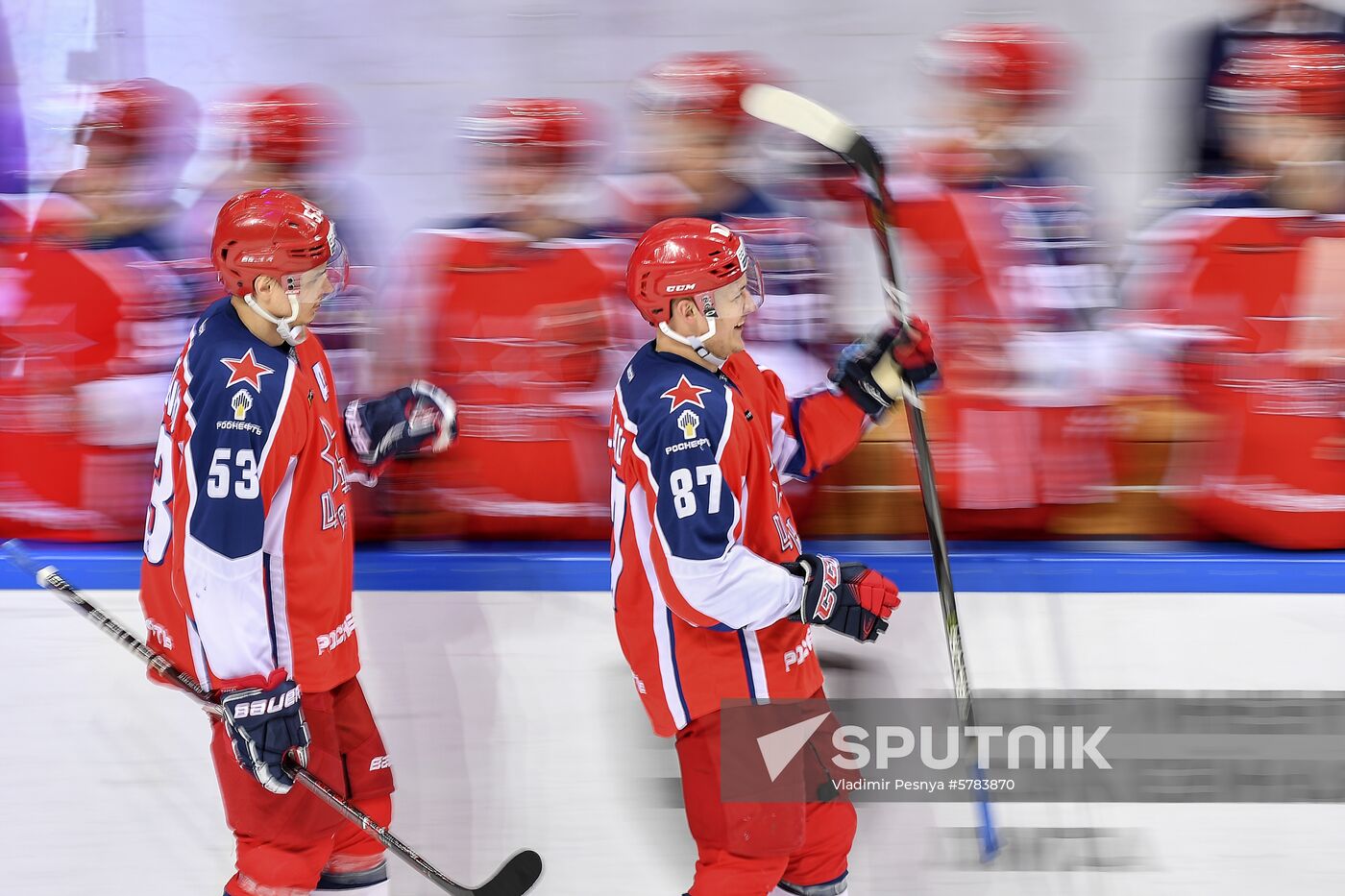 Russia Ice Hockey CSKA - Slovan