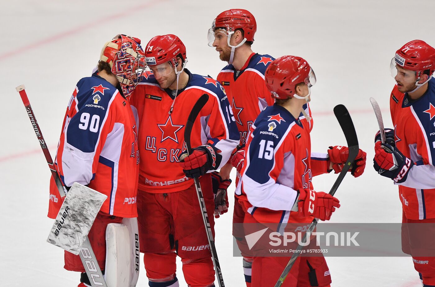 Russia Ice Hockey CSKA - Slovan