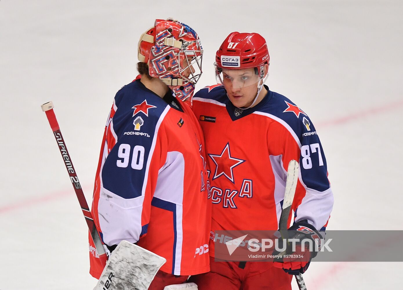 Russia Ice Hockey CSKA - Slovan