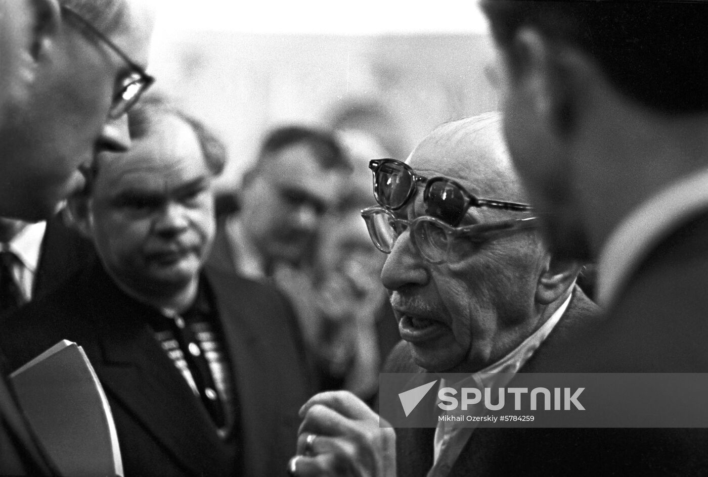 Russian composer and conductor Igor Stravinsky