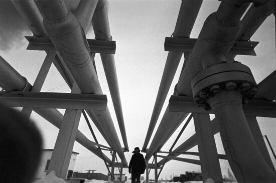 Section of Taas-Tumus - Yakutsk - Bestyakh gas pipeline