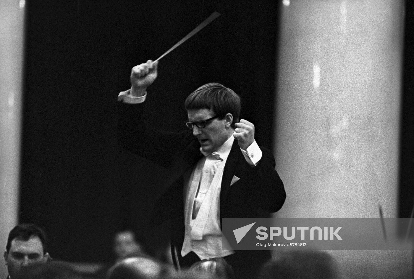 Soviet conductor Maxim Shostakovich