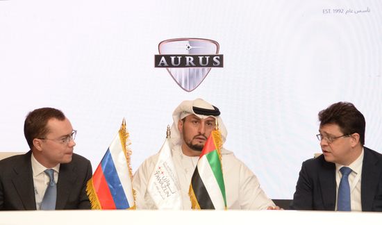 UAE Aurus Limousine