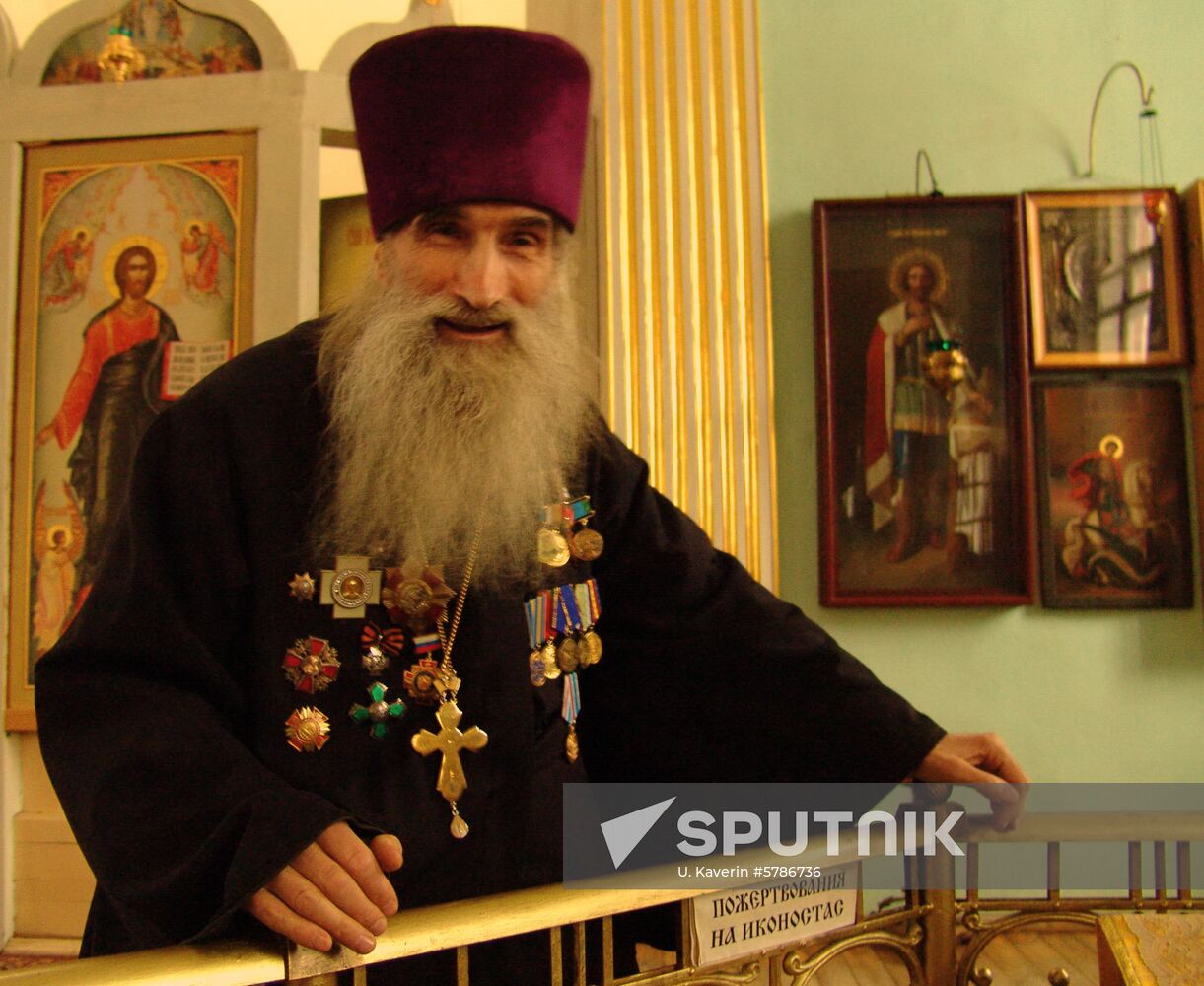 Priest at Alexander Nevsky Church, Archpriest Oleg Teor
