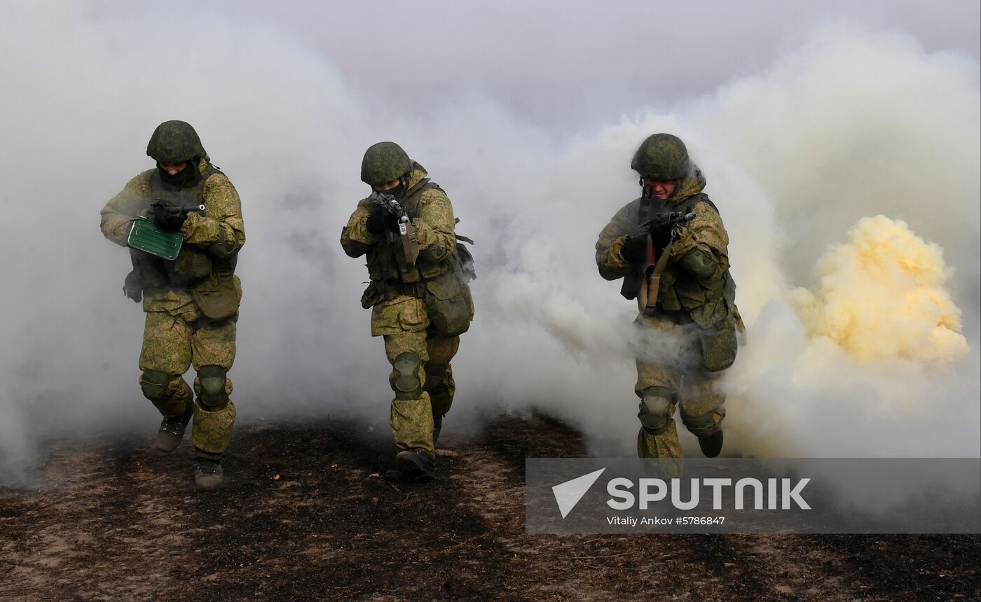 Russia Army Drills