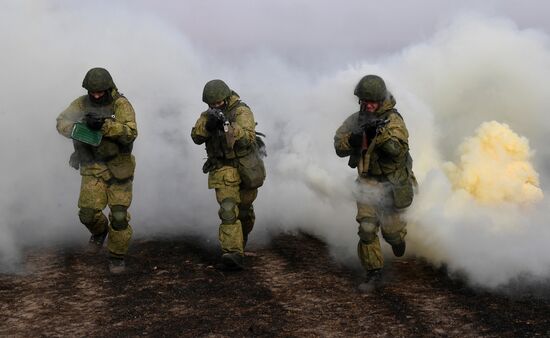 Russia Army Drills
