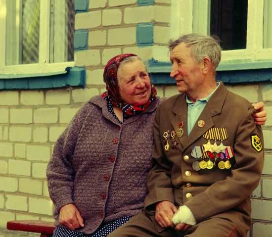 Full Cavalier of the Order of Glory Ivan Strelnikov