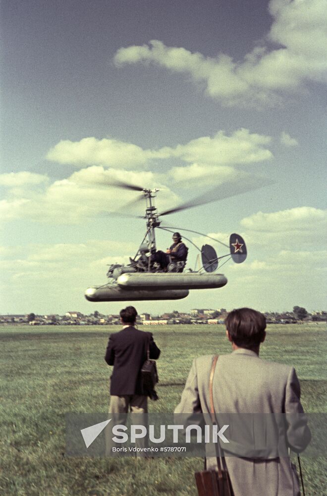 Kamov Ka-10M helicopter designed by Nikolay Kamov
