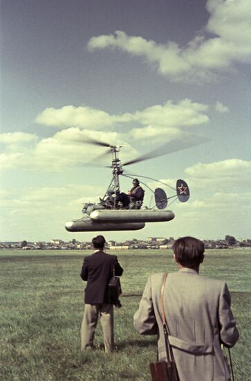 Kamov Ka-10M helicopter designed by Nikolay Kamov