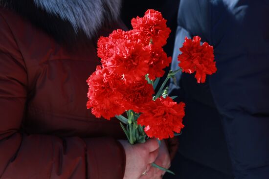 Ukraine DPR Debaltsevo Battle Anniversary 