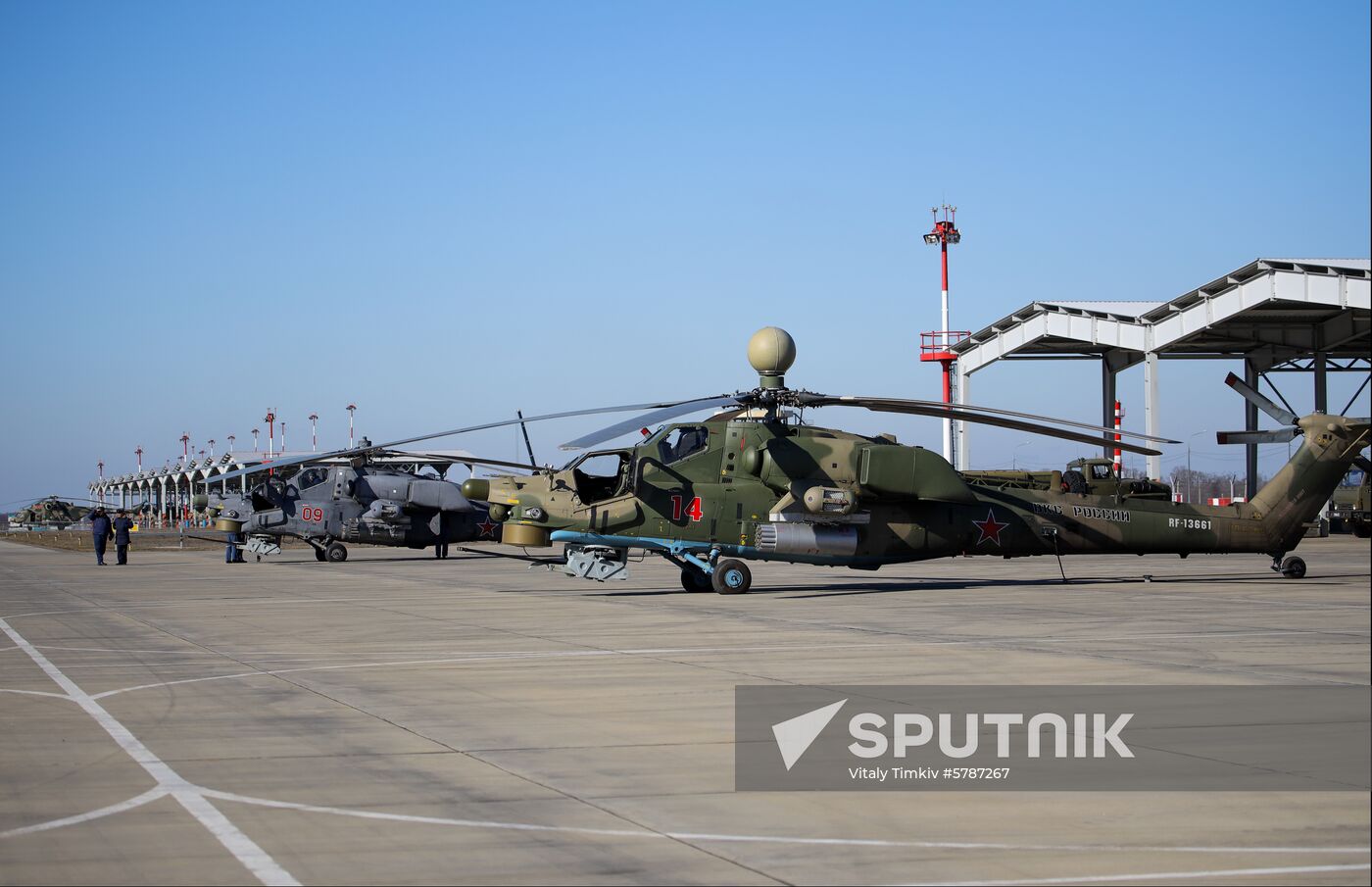 Russia Army Training Flights