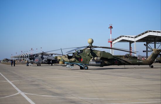 Russia Army Training Flights