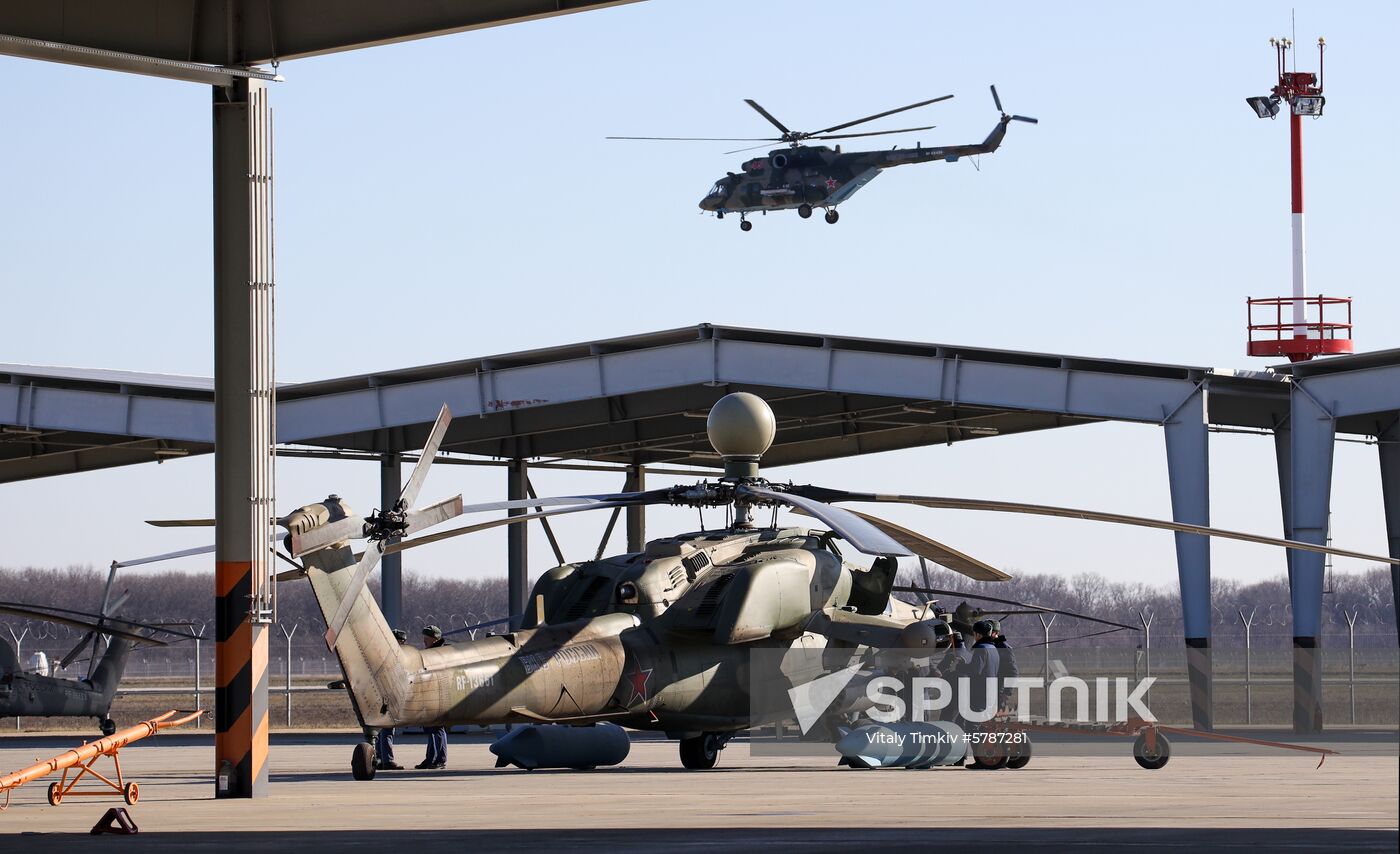Russia Army Training Flights