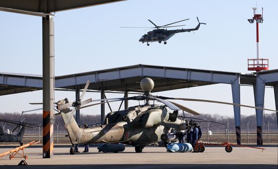 Russia Army Training Flights