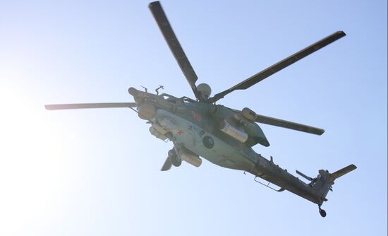Russia Army Training Flights
