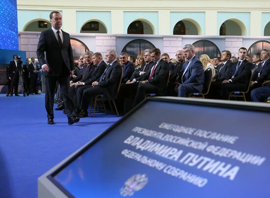 Presidential Address to the Federal Assembly