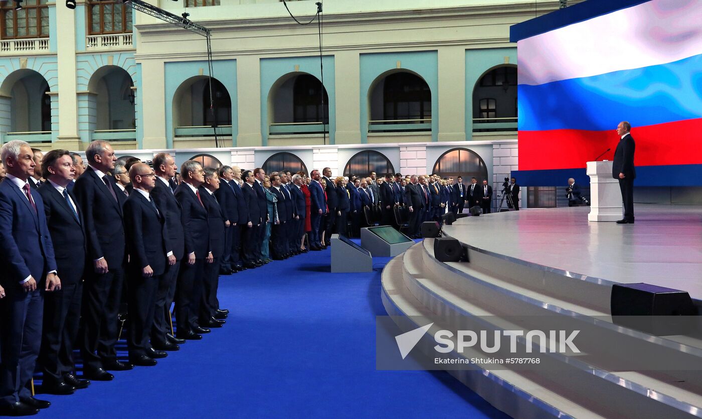 Presidential Address to the Federal Assembly