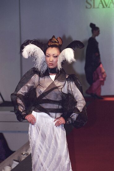 Haute Couture fashion collection by Vyacheslav Zaitsev