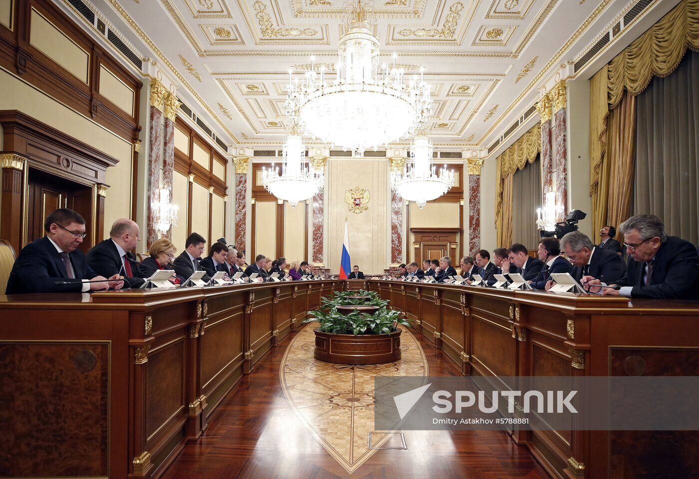 Prime Minister Dmitry Medvedev chairs Government meeting