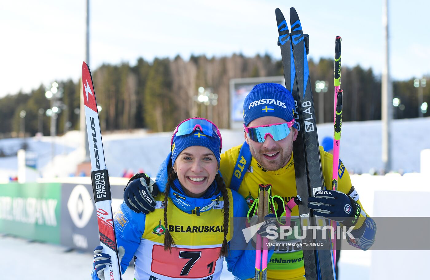 Belarus Biathlon European Championships Single Mixed Relay