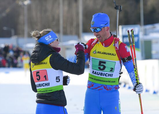 Belarus Biathlon European Championships Single Mixed Relay