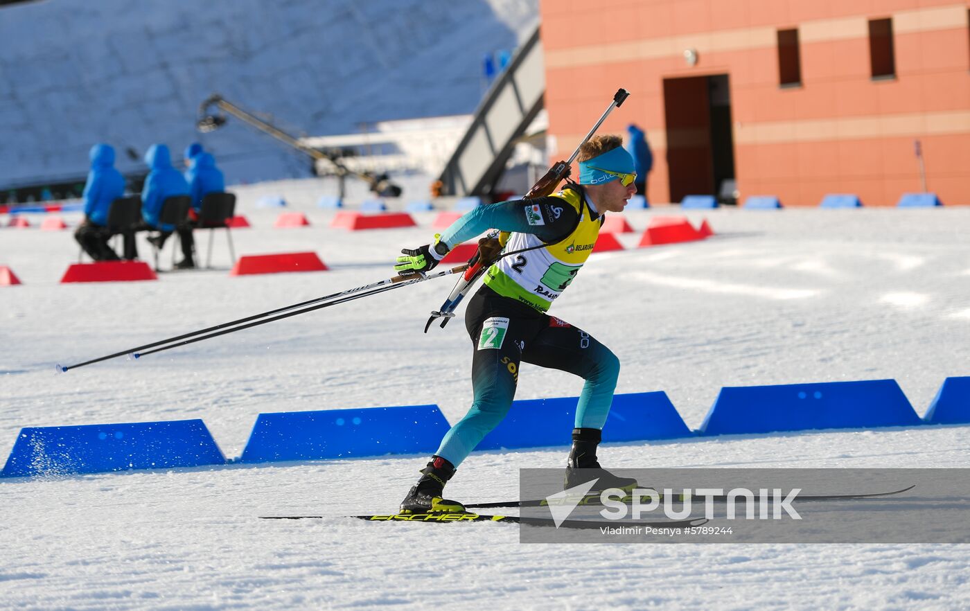 Belarus Biathlon European Championships Single Mixed Relay