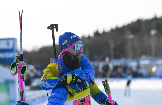 Belarus Biathlon European Championships Single Mixed Relay