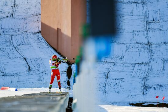 Belarus Biathlon European Championships Single Mixed Relay