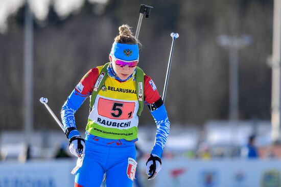 Belarus Biathlon European Championships Single Mixed Relay