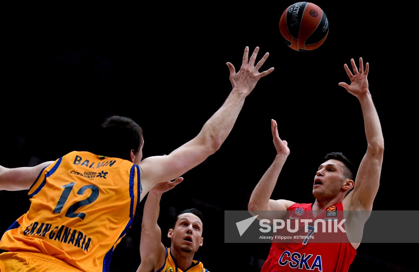 Russia Basketball Euroleague CSKA - Gran Canaria