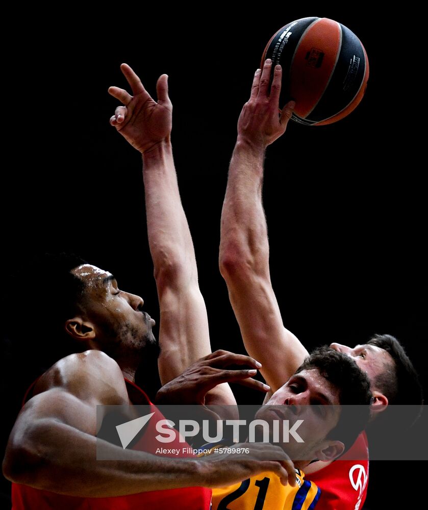 Russia Basketball Euroleague CSKA - Gran Canaria