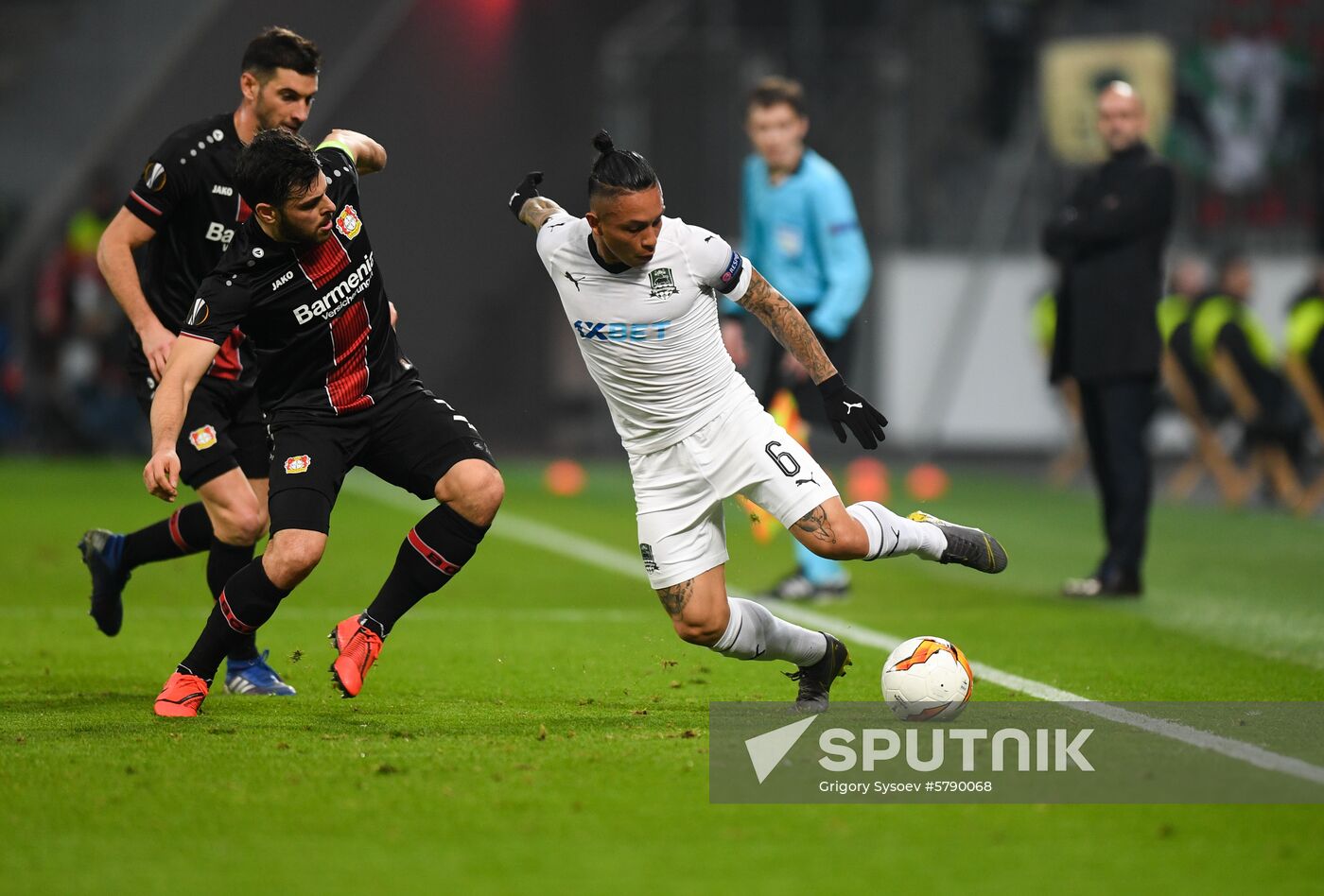 Germany Soccer Europa League Leverkusen - Krasnodar