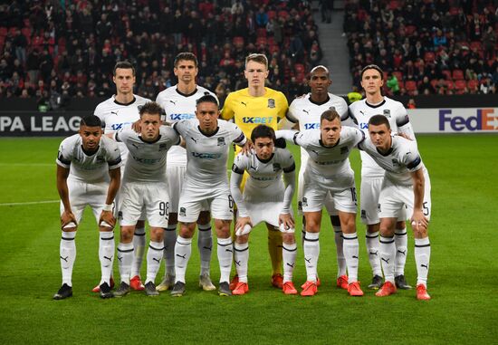 Germany Soccer Europa League Leverkusen - Krasnodar