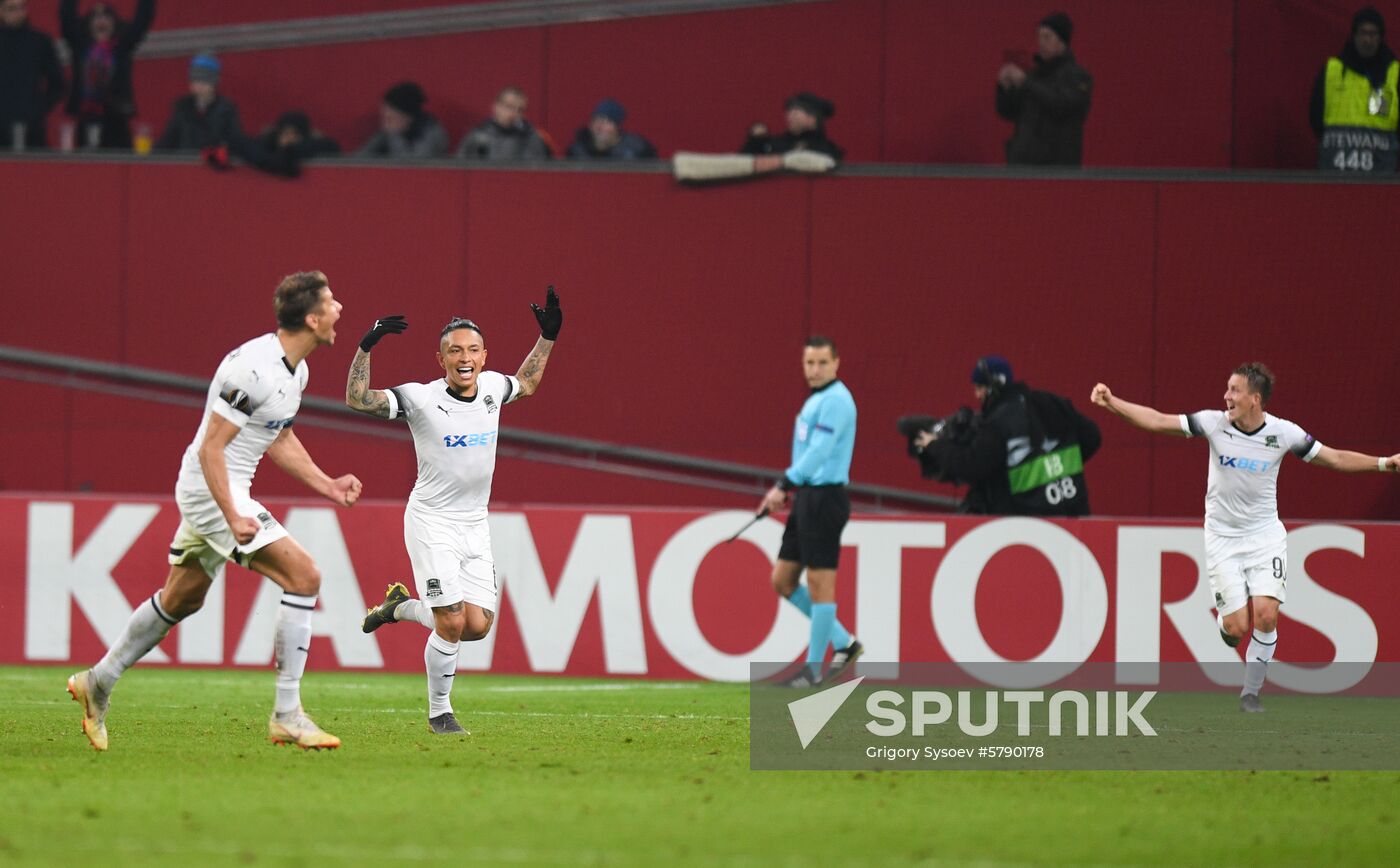 Germany Soccer Europa League Leverkusen - Krasnodar